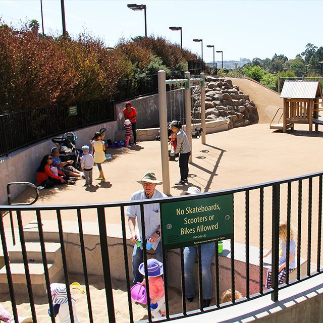 Glen Park Rec Center playground