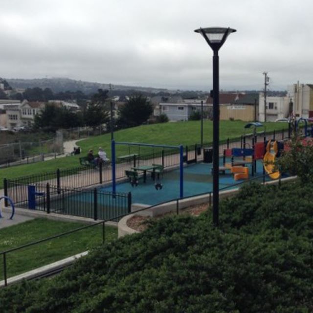 Colorful playground