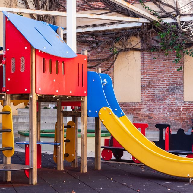 Colorful playground