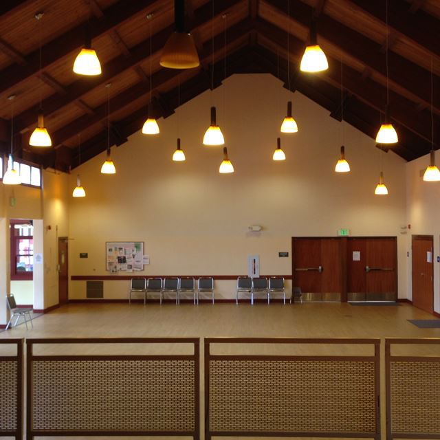 Indoor meeting space / auditorium