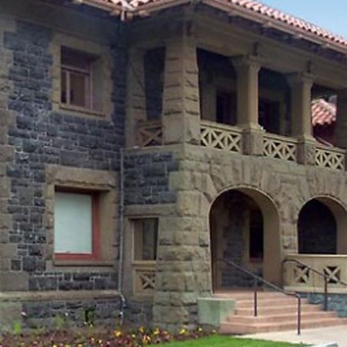 The historic Richardson Romanesque McLaren Lodge