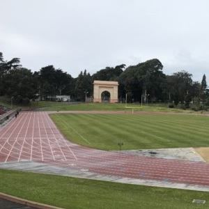 Running track at Kezar Stadium